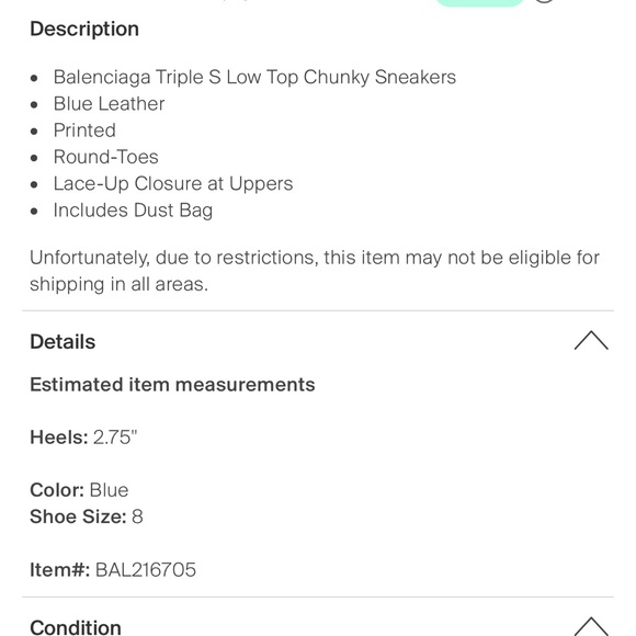 Balenciaga Triple S Chunky Sneaker - Picture 4 of 5